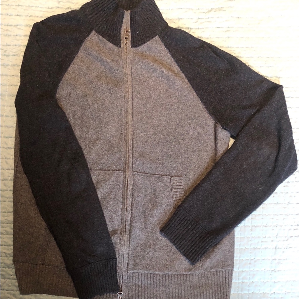 Banana Republic wool zipper sweater Men’s Medium